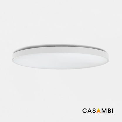 DOMIO valge pind Ø1000 95W opaal 3000K CRI80 Casambi