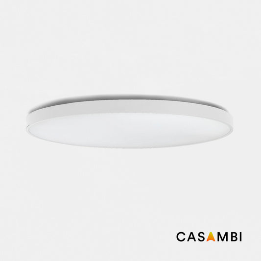 DOMIO valge pind Ø1000 95W opaal 4000K CRI80 Casambi