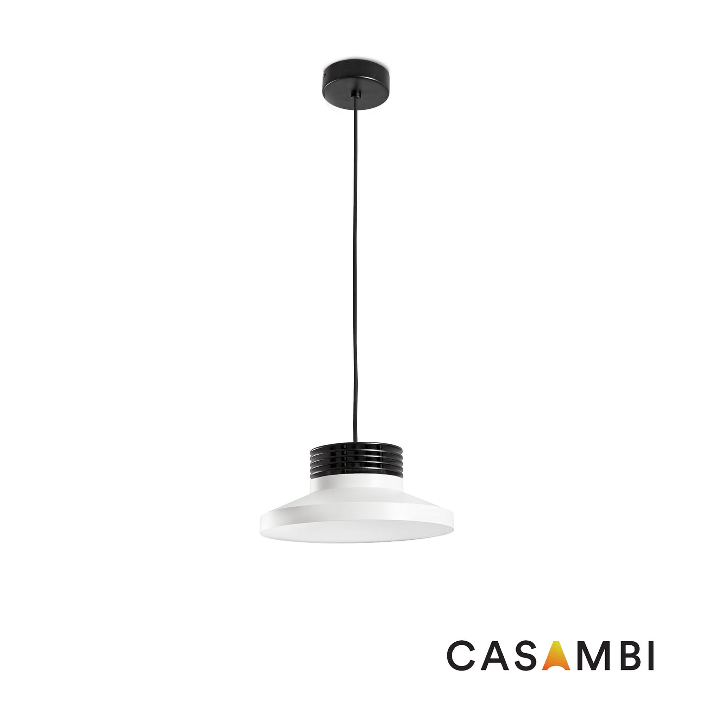 TAK PENDANT white prism pendant 20W 3000K CRI90 CASAMBI