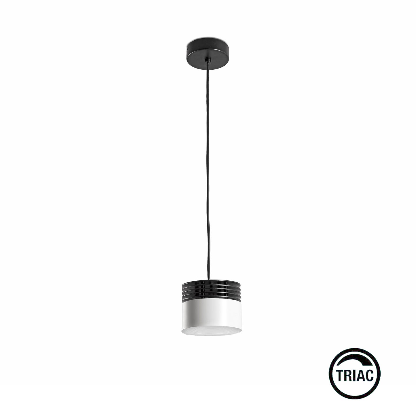 TEK PENDANT white 40º pendant 10W 3000K CRI90 TRIAC