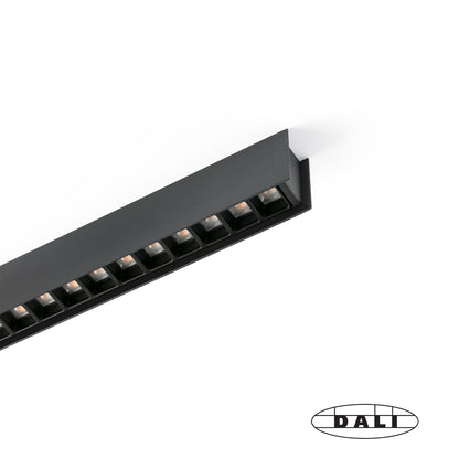LUVA VISION 1120 Surface black 16W 4000K DALI