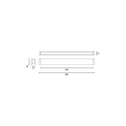 LUVA DECO 840 Surface white 9W 4000K