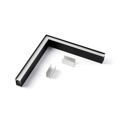 LUVA DECO CORNER Surface black 6W 3000K