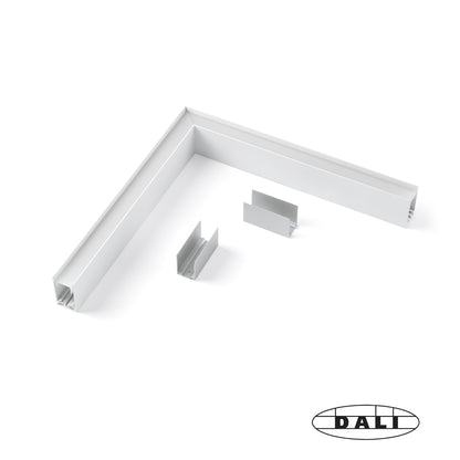 LUVA DECO CORNER Surface white 6W 4000K DALI