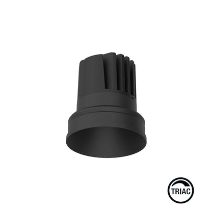 ELIOS FIX Black module IP54 7W 15º 2700K TRIAC