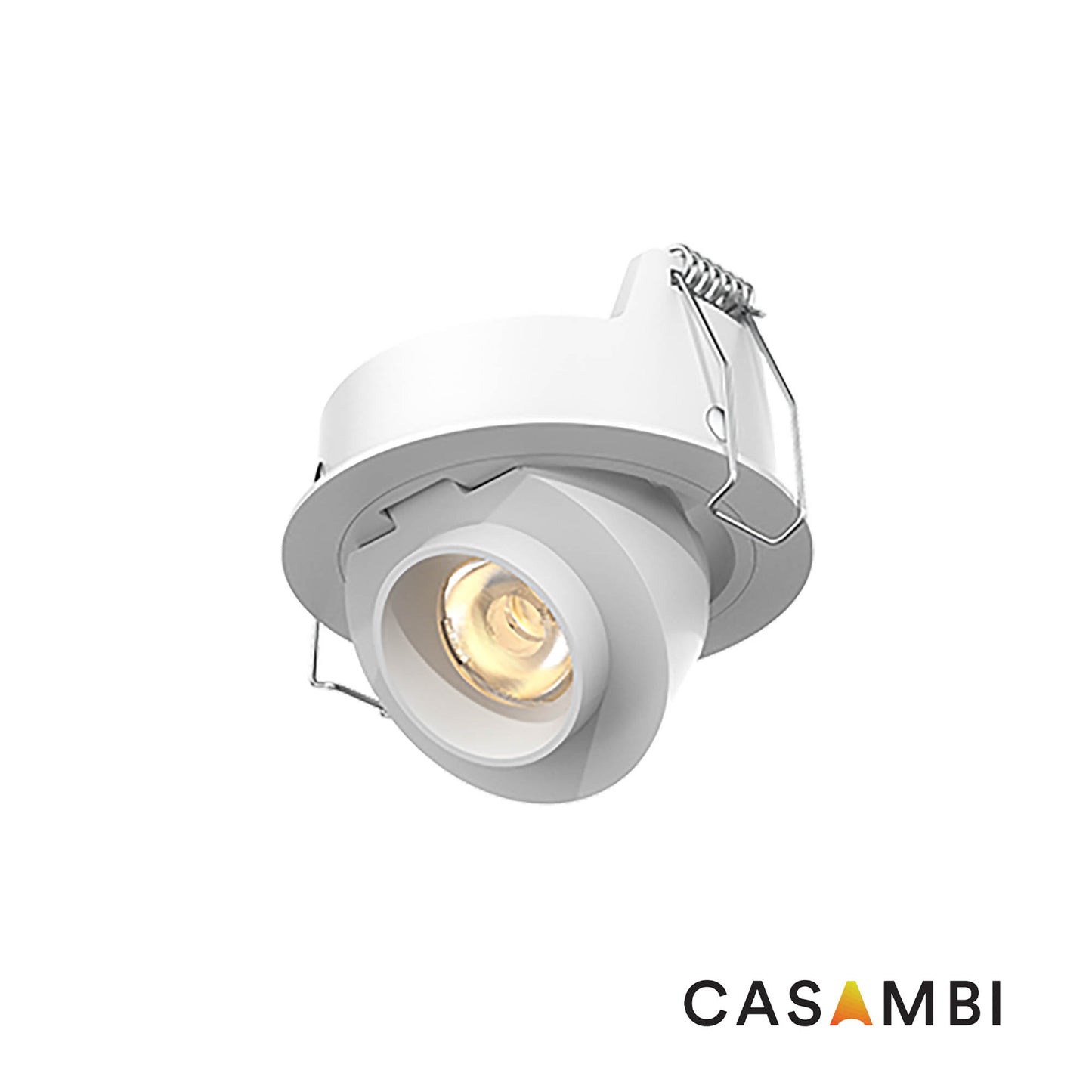 ALIA White recessed lamp 8W 15º 2700K CASAMBI