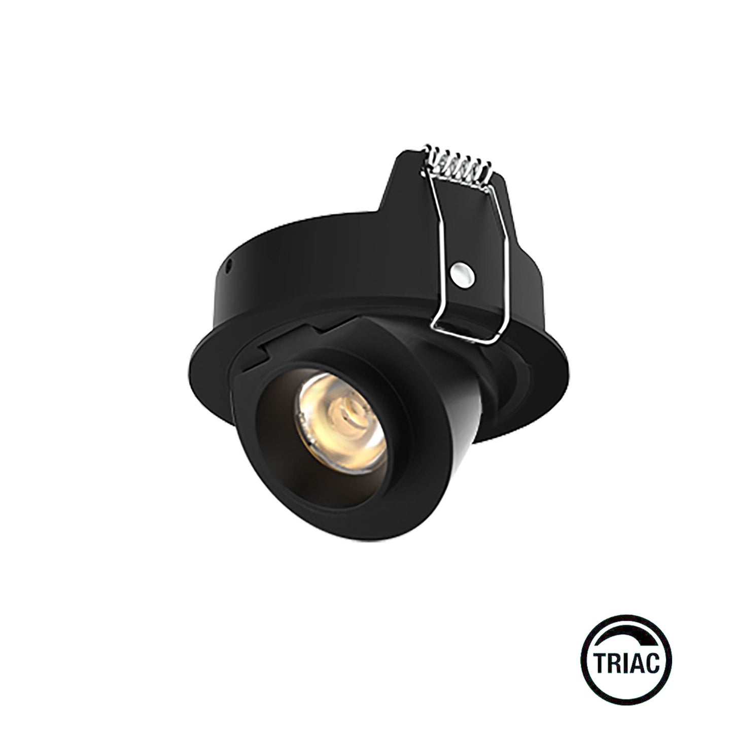 ALIA Recessed black 8W 36º 2700K CASAMBI