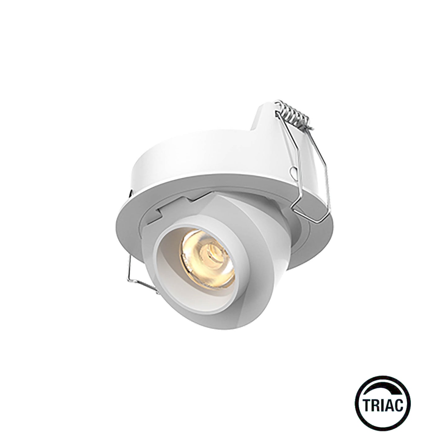 ALIA White recessed lamp 8W 15º 3000K CASAMBI