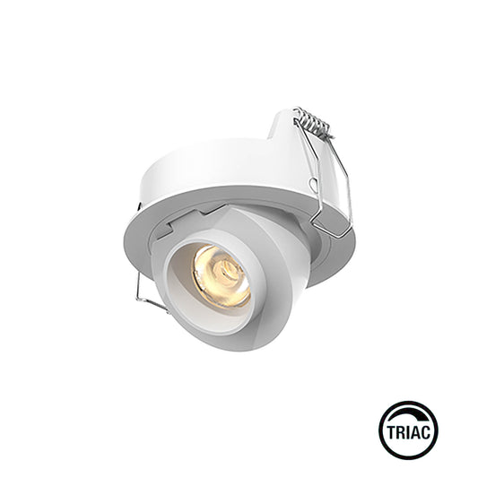 ALIA White recessed lamp 8W 36º 3000K CASAMBI