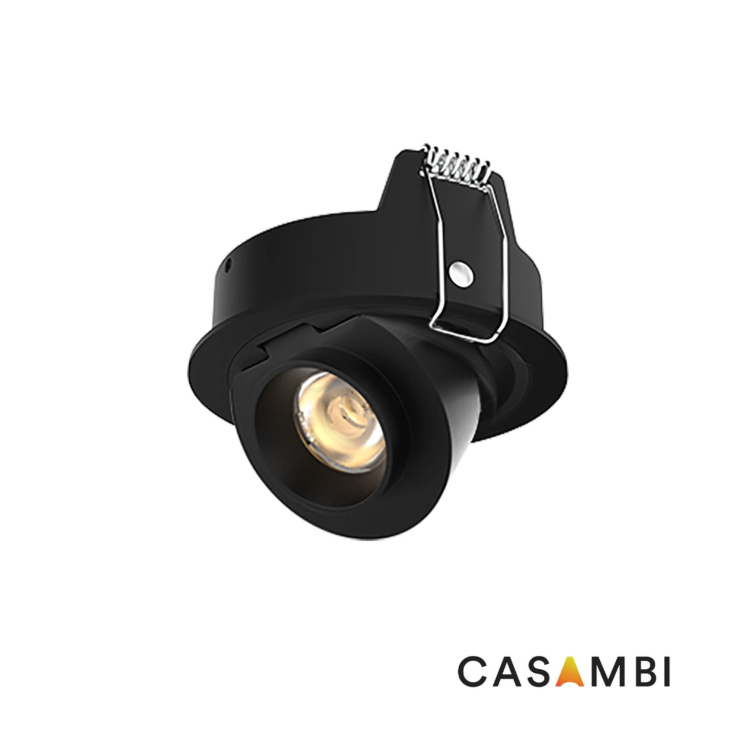 ALIA Recessed black 8W 50º 3000K CASAMBI