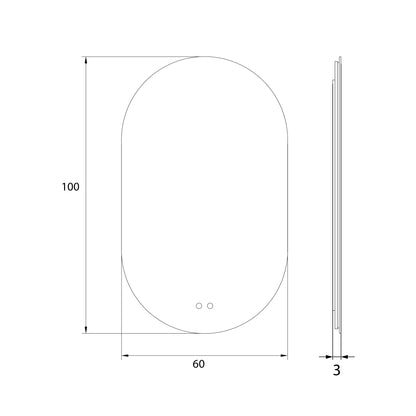 MAXLIGHT W0388 Miroir