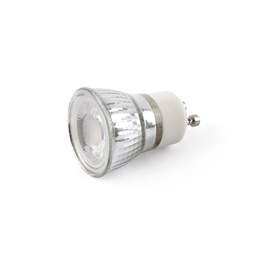 Pirn MR11 GU10 3W 3000K 38° klaas