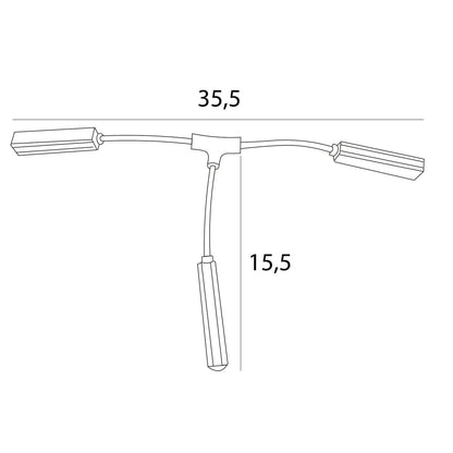 Maxlight MT0035 Magnetic T-shape electrical connector