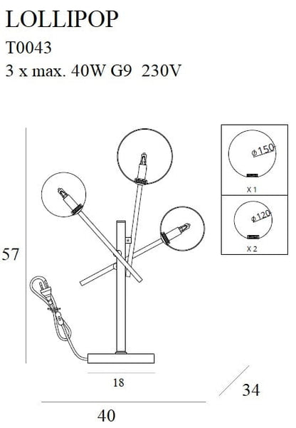 Maxlight T0043 Lollipop