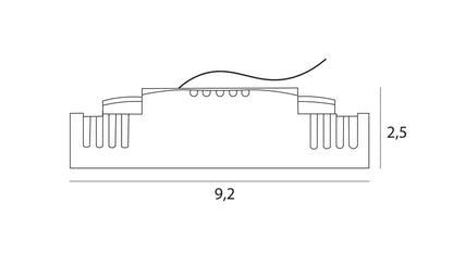 Драйвер Maxlight HT0136 для модели X-line H0136, с диммированием