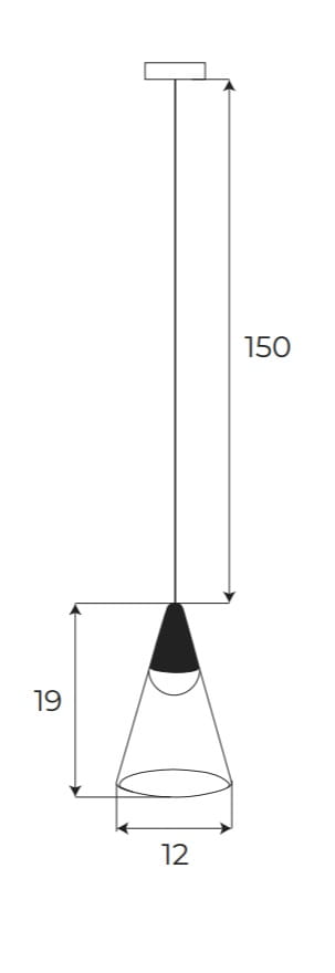 Maxlight M0015N магнитный подвесной плафон Вкл./Выкл.