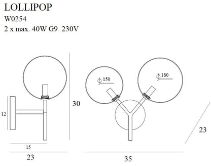 Maxlight W0254 Lollipop