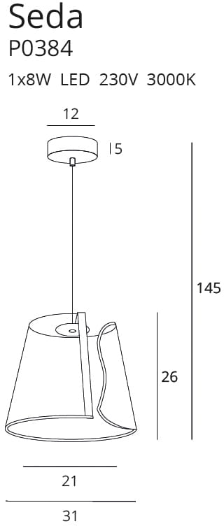 Maxlight P0384 Seda