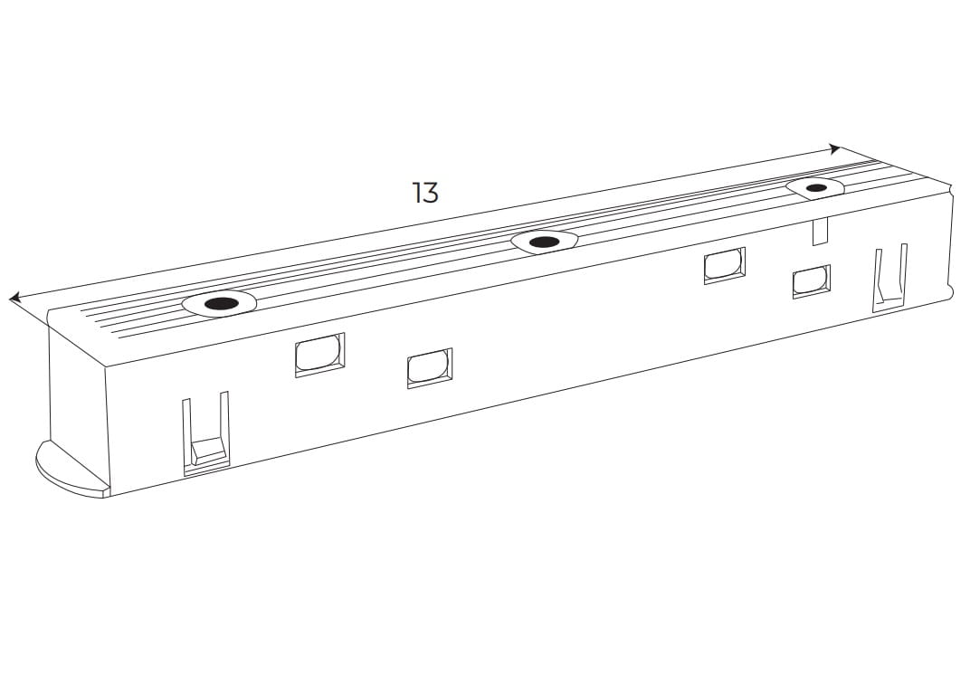 Maxlight MA0019 Connecteur électrique droit magnétique