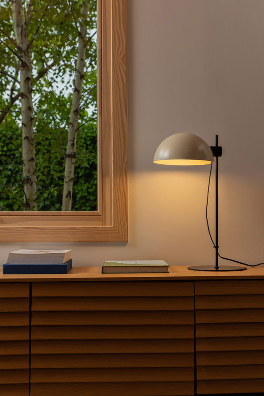 Table lamp DOMINICA TABLE TABLE LAMPSHADE BEIGE 1xE27