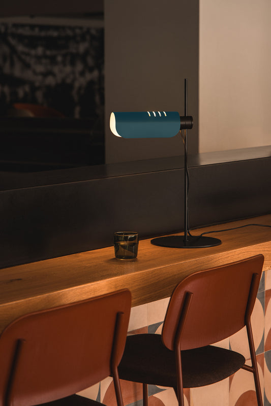 Table lamp MARTINICA TABLETOP BLUE SCREEN 1xE27
