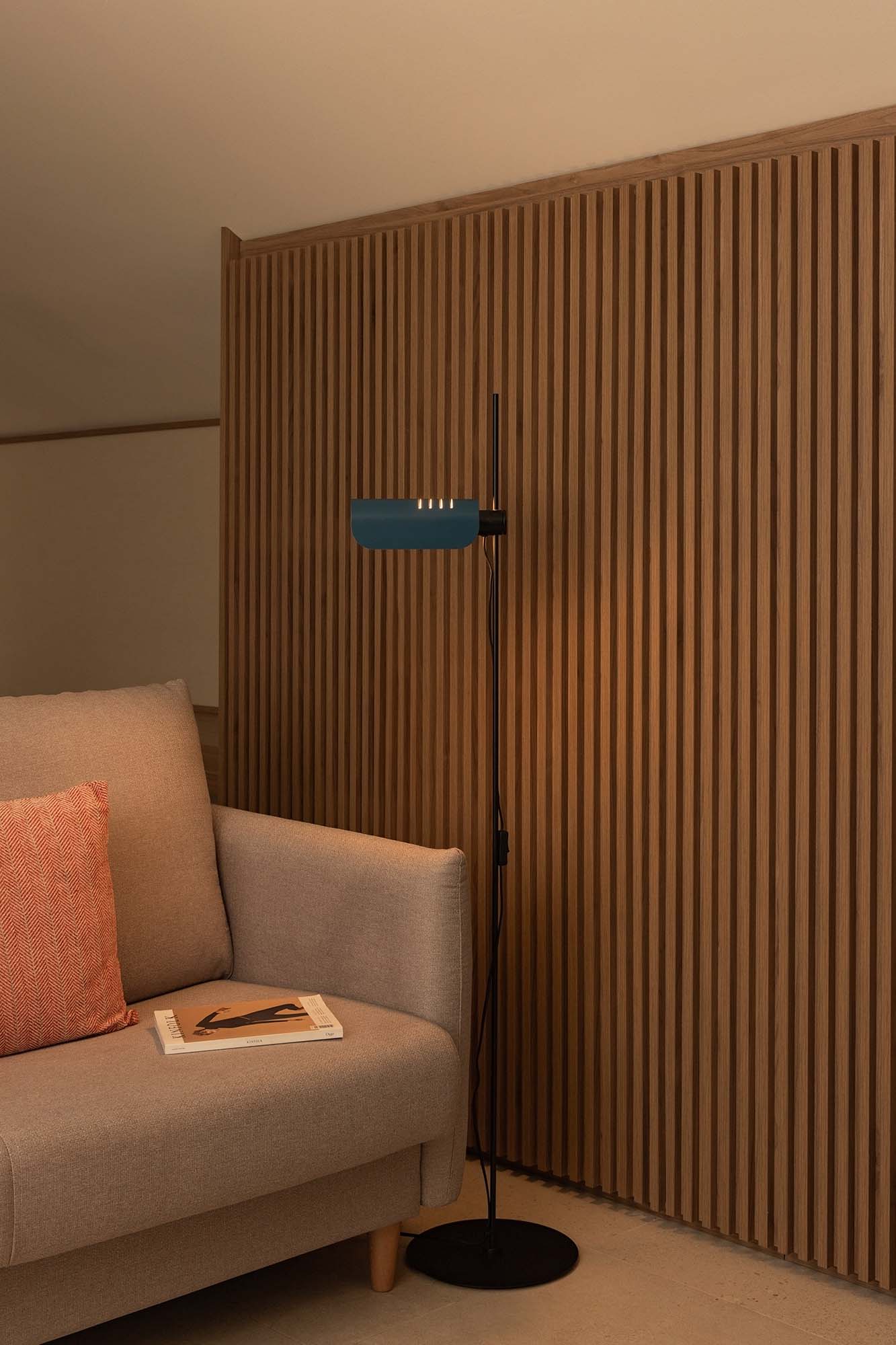 MARTINICA Blue floor lamp