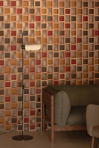 MARTINICA Beige floor lamp