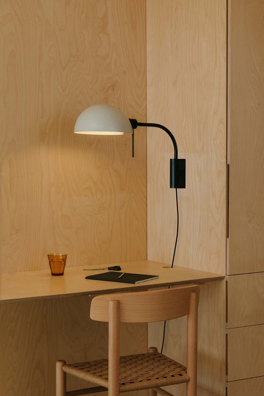 Wall light DOMINICA WALL SIDE ARM S SHADE BEIGE 1XE27