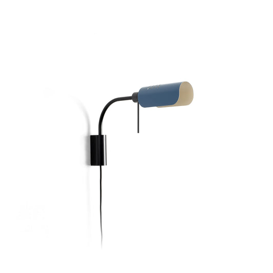 MARTINICA S Blue wall lamp arm