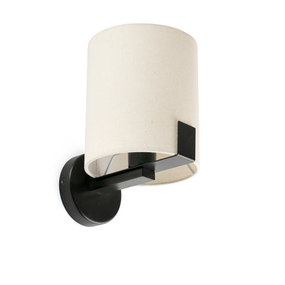 NILA Black and off white wall lamp