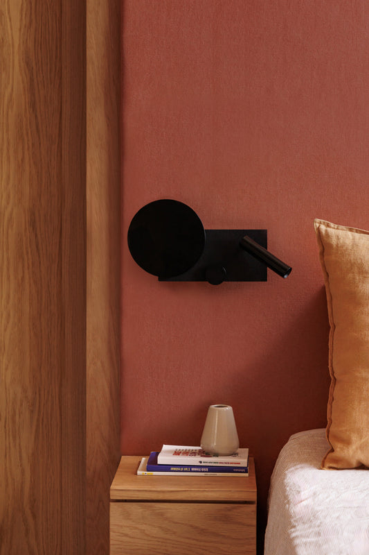 Wall light KLEE APPLIANCE RIGHT BLACK LED10W READER 3W 2700K DIM