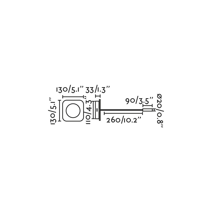 MOOD Black reader wall lamp