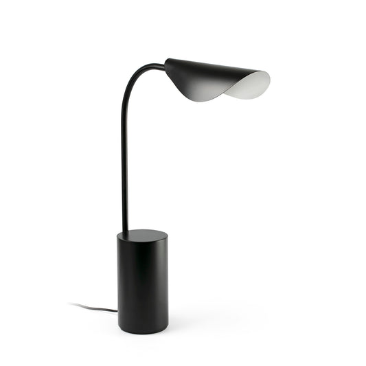 LIGGERA Lámpara de mesa negra