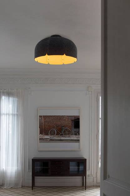 MUTE GRIS OSCURO/MARRON LED 24W 4000K DIMABLE