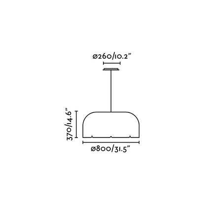 MUTE GRIS OSCURO/MARRON LED 24W 4000K DIMABLE