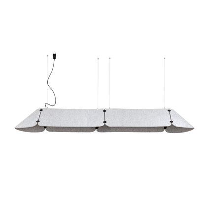 FONOVIA COLGANTE GRIS 2400MM 50W 3000K