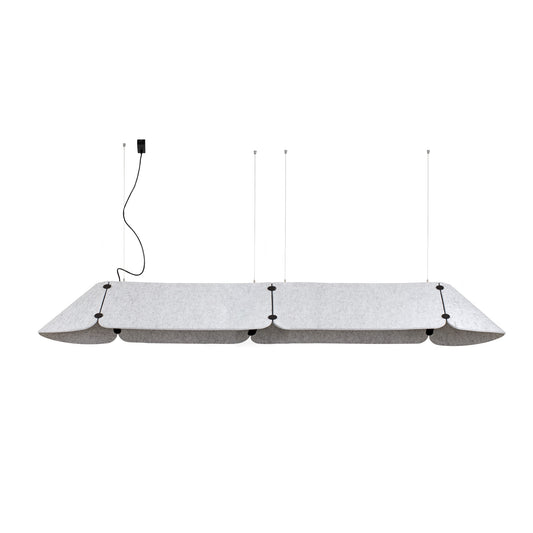 Pendant lamp FONOVIA GREY PENDANT LIGHT 2400MM 50W 3000K