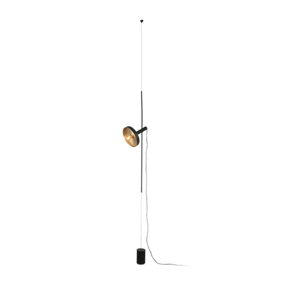 WHIZZ Black/golden pendant/floor lamp