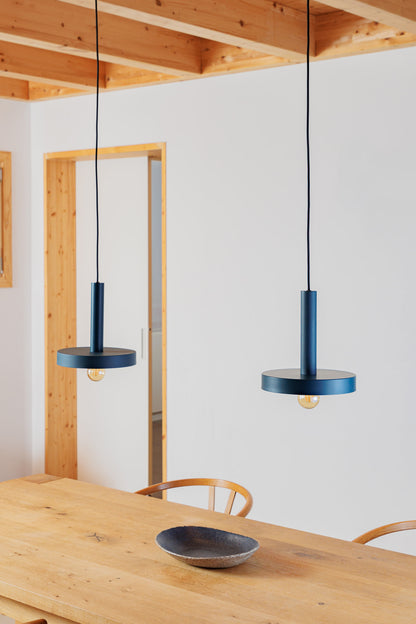 WHIZZ White and blue pendant lamp