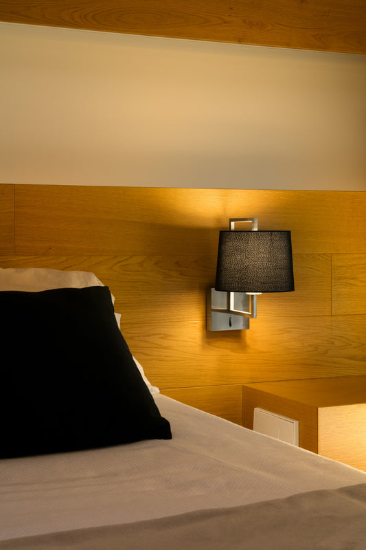 Wall light FRAME APPLIQUE NICKEL MATE BLENDA NETA Ø215