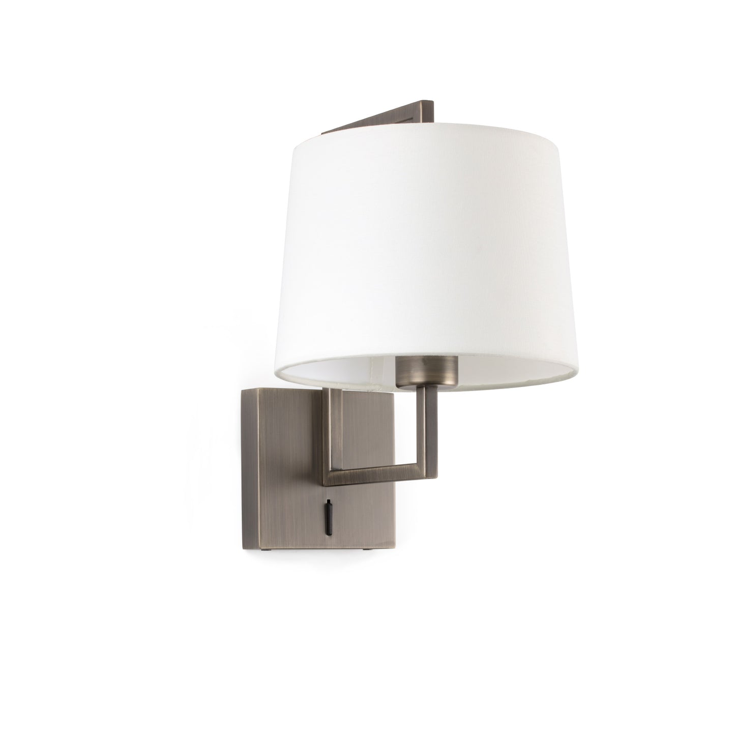 FRAME Old gold/white wall lamp