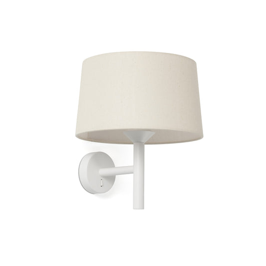 WINDSOR White/Linen wall lamp