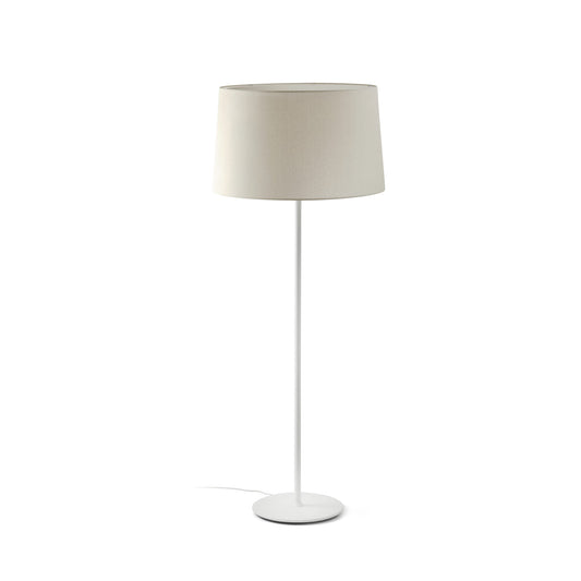 Lámpara de pie WINDSOR blanco/lino