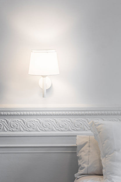 SAVOY White/white wall lamp