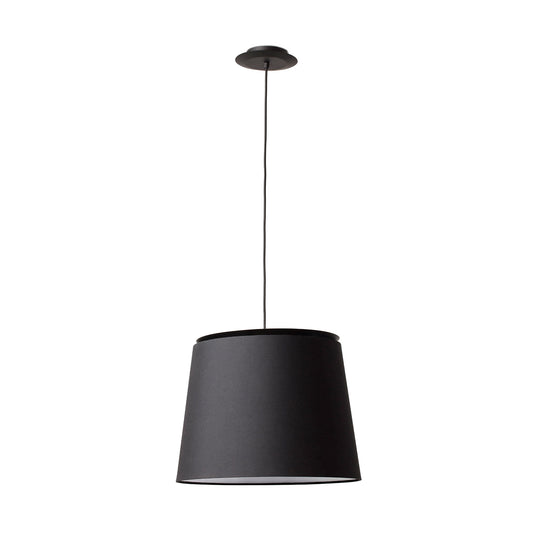 Pendant lamp SAVOY BLACK PENDANT WITH BLACK SHADE