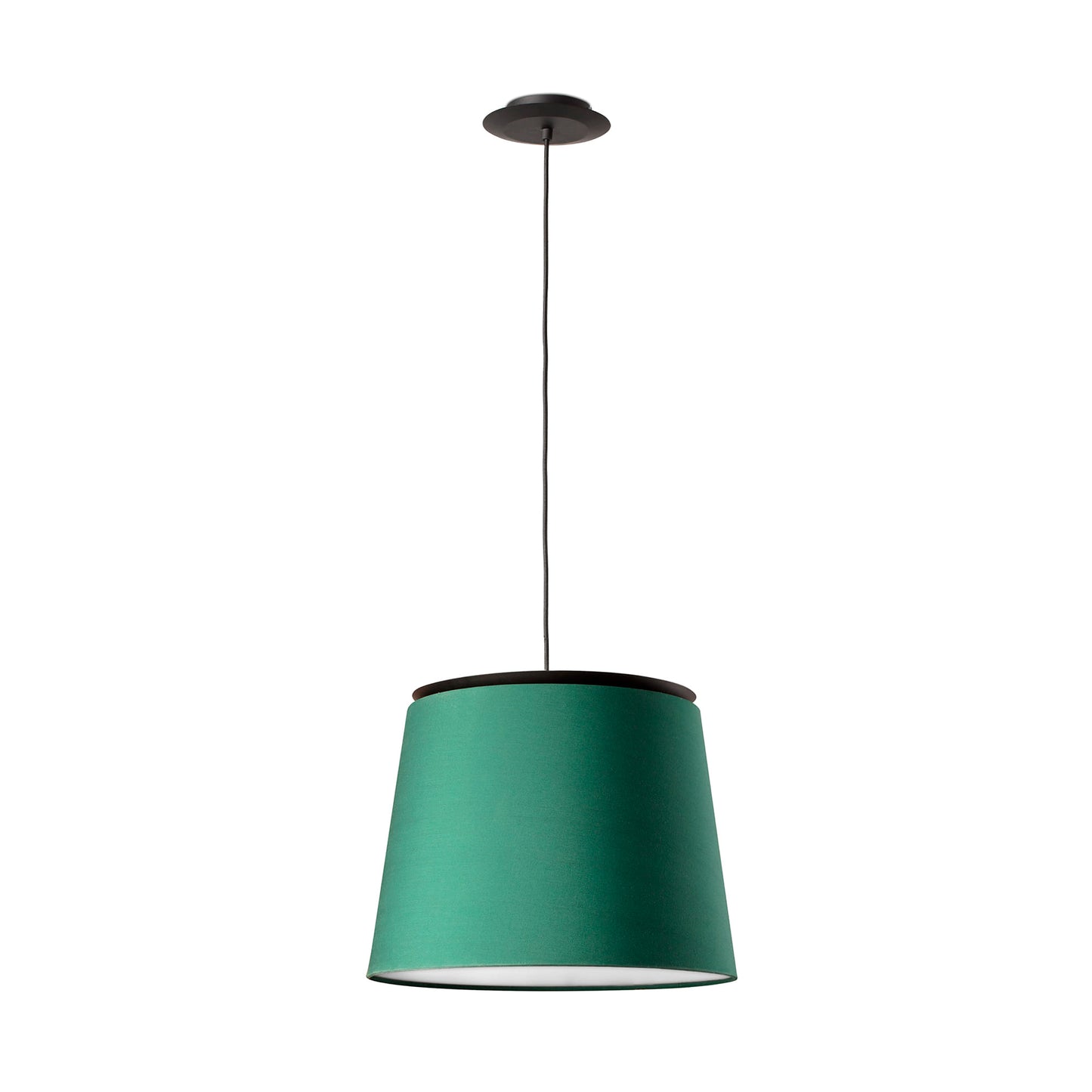 SAVOY Black/green pendant lamp