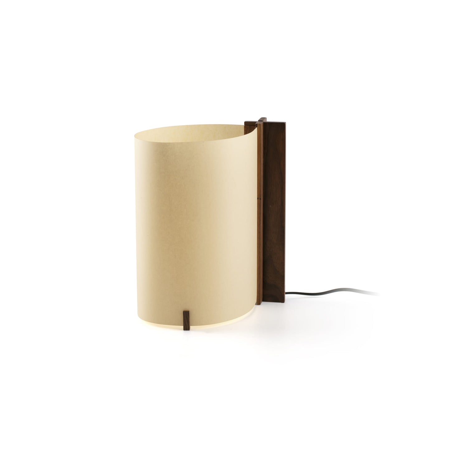 CATA Walnut table lamp