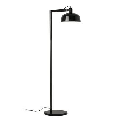 TATAWIN Black metal floor lamp
