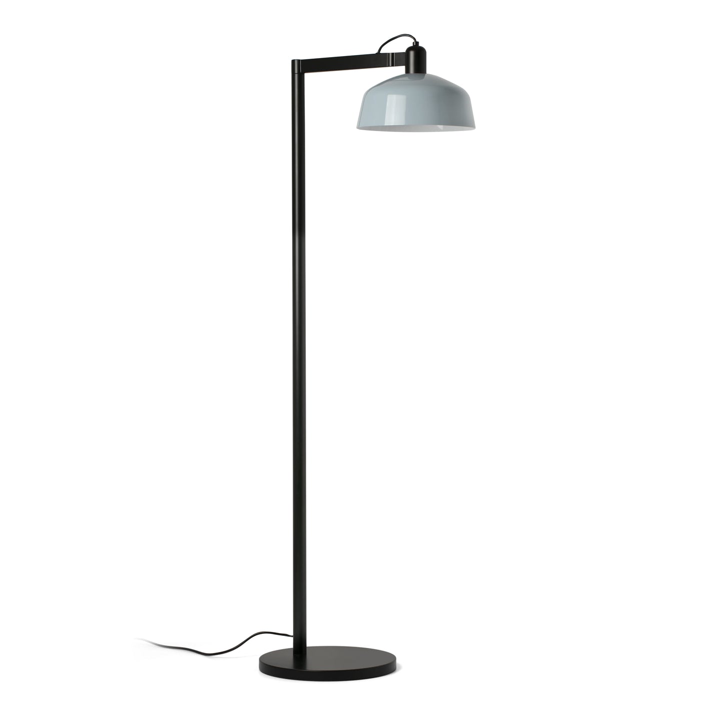 TATAWIN grayish blue metal floor lamp