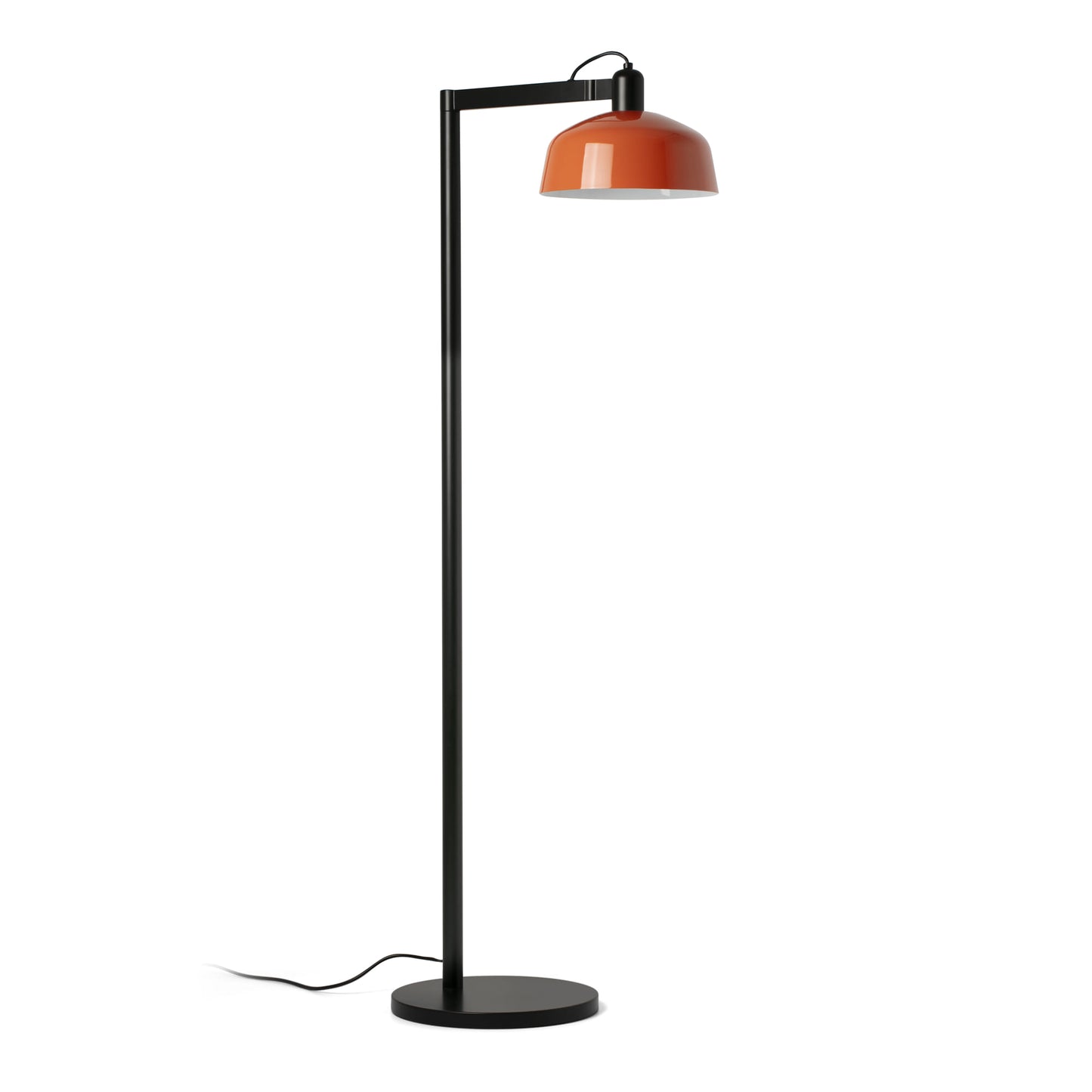 TATAWIN Orange metal floor lamp